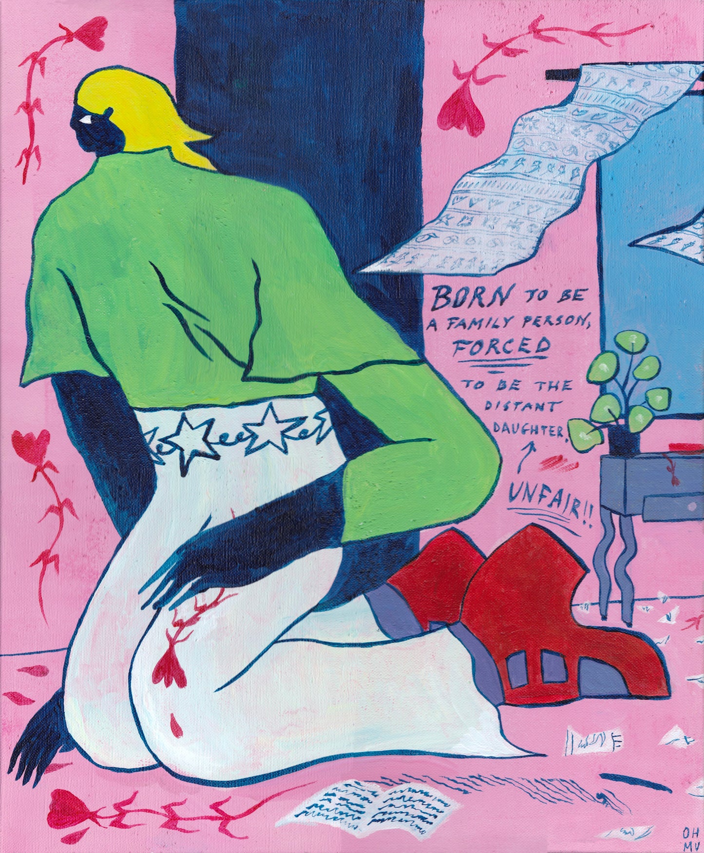 Forced to be the distant daughter (original)